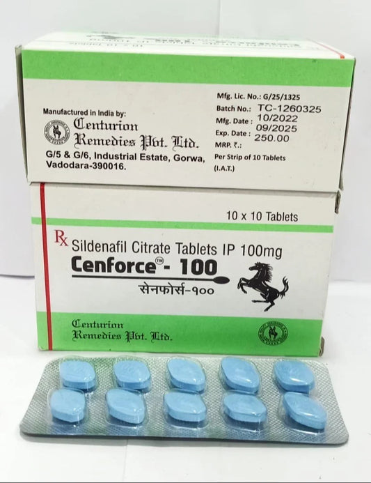 100mg Cenforce Sildenafil Tablet