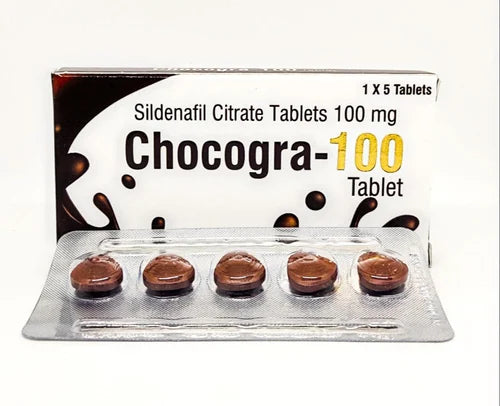 100mg Chocogra Sildenafil Citrate Tablets