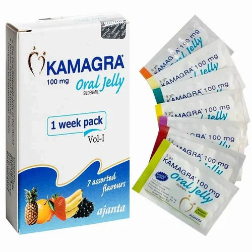 100mg Kamagra Sildenafil Oral Jelly