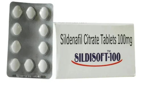 100mg Sildisoft Sildenafil Citrate Tablets