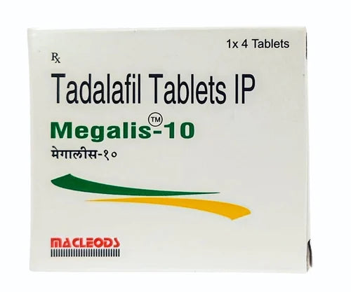 10mg Megalis Tadalafil Tablets