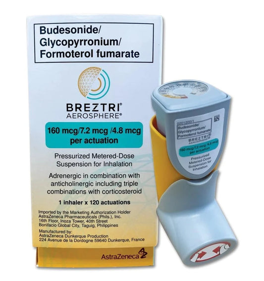 160mcg Breztri Aerosphere Inhalation