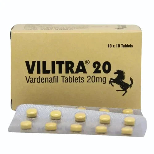 20mg Vilitra Vardenafil Tablets
