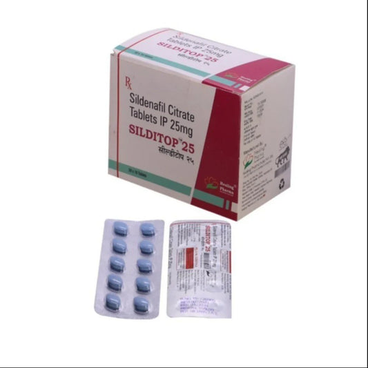 25mg Silditop Sildenafil Citrate Tablet