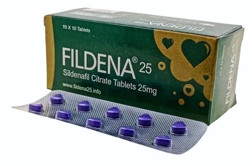 25mg Fildena Sildenafil Citrate Tablet