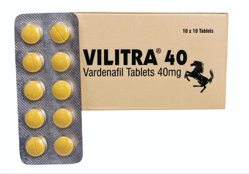 40mg Vilitra Vardenafil Tablets