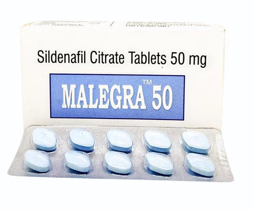 50mg Malegra Sildenafil Tablets