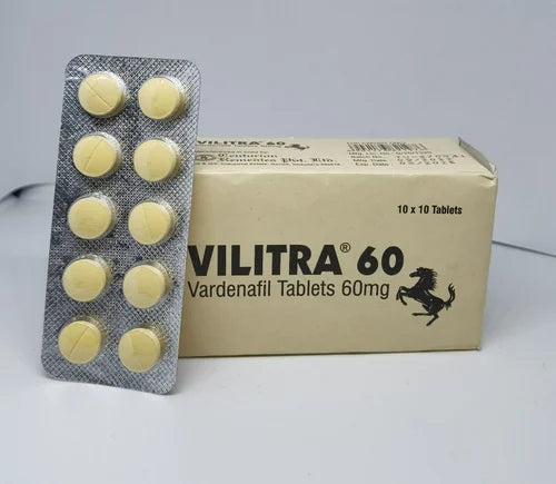 60mg Vilitra Vardenafil Tablets