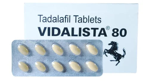 80mg Vidalista Black Tadalafil Tablets
