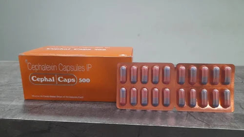 500mg Cephal Caps Cephalexin Capsules