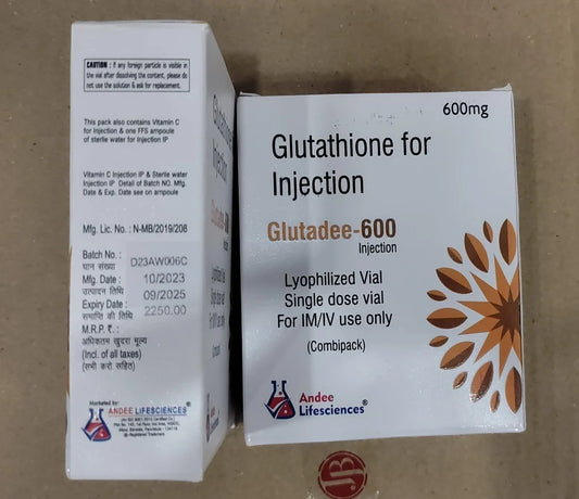 Glutathione 600 Mg Inj