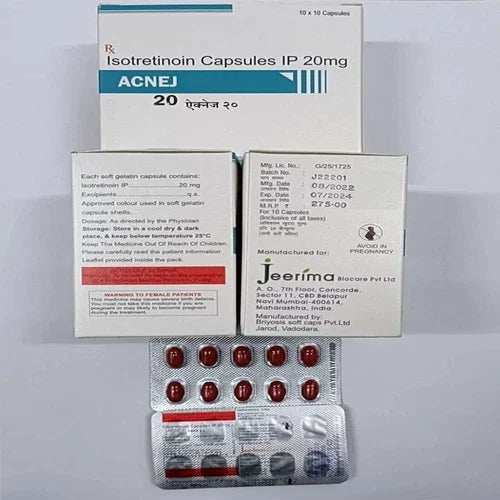 Isotretinoin 20 Mg Capsules