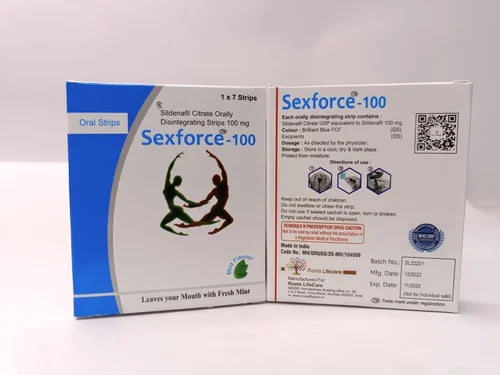 Sexforce 100 oral strips