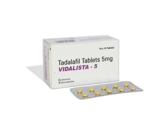 5mg Vidalista Tadalafil Tablets